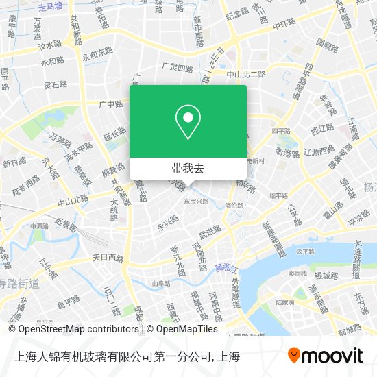上海人锦有机玻璃有限公司第一分公司地图