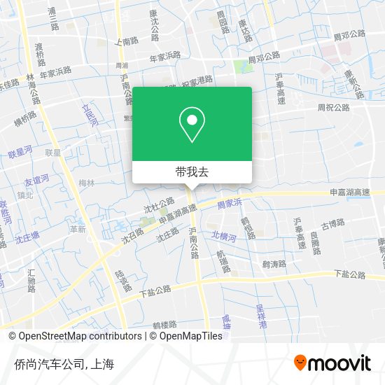 侨尚汽车公司地图