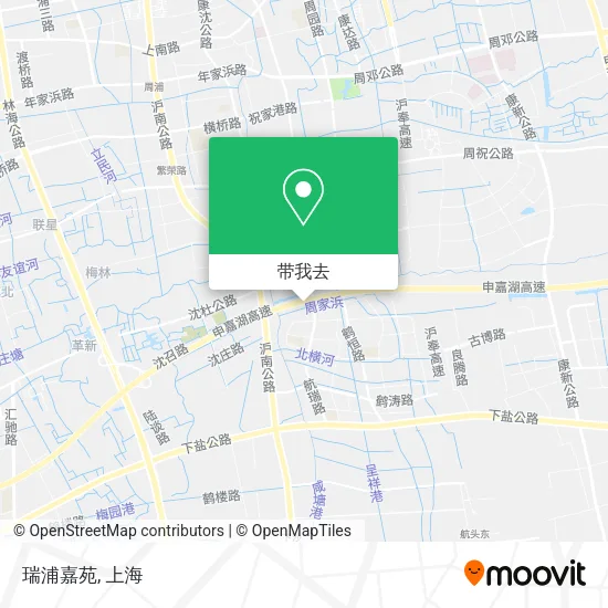 瑞浦嘉苑地图