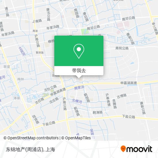 东锦地产(周浦店)地图