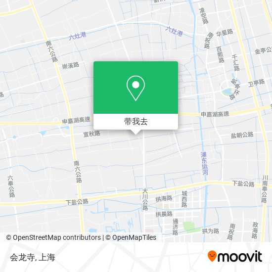 会龙寺地图