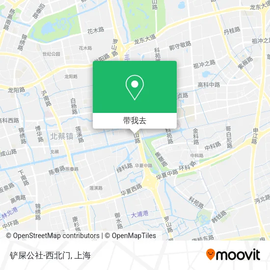 铲屎公社-西北门地图