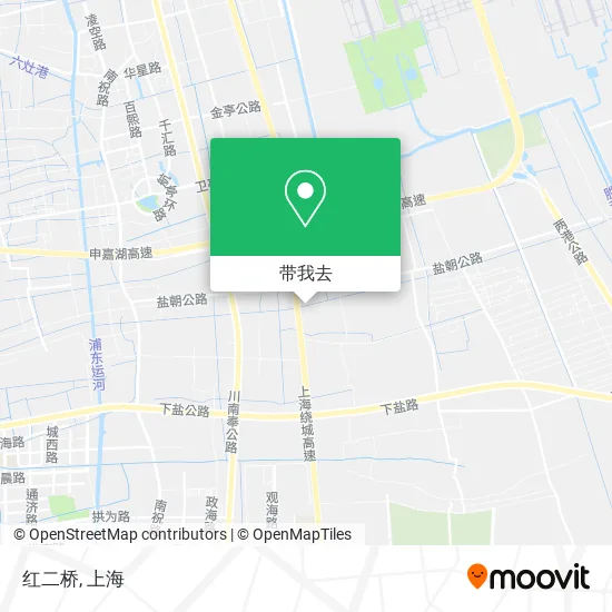 红二桥地图