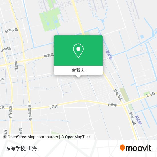 东海学校地图