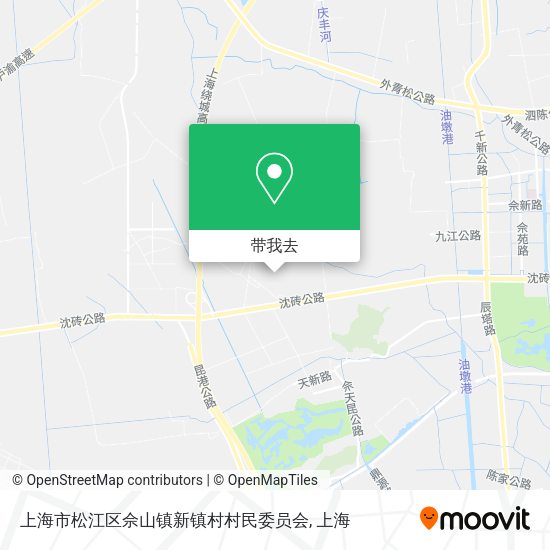 上海市松江区佘山镇新镇村村民委员会地图