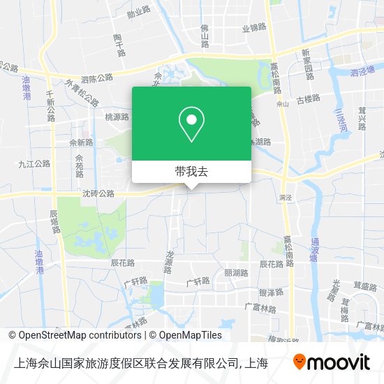上海佘山国家旅游度假区联合发展有限公司地图