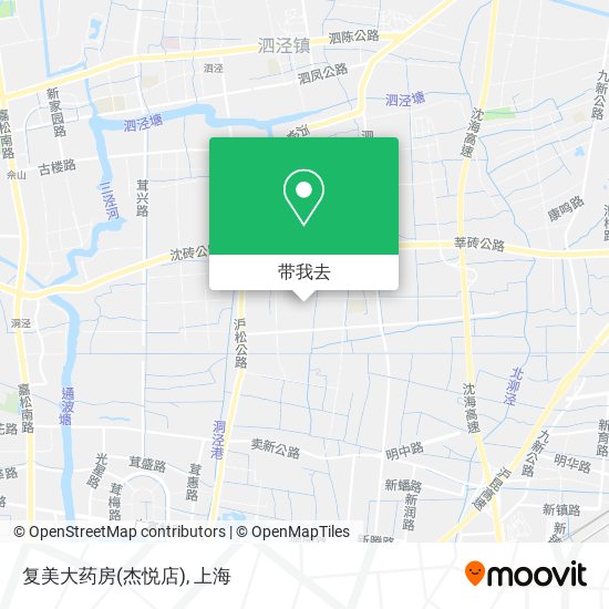 复美大药房(杰悦店)地图