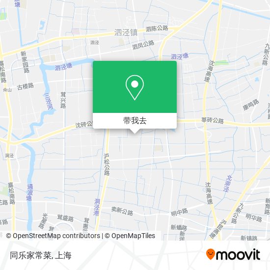 同乐家常菜地图