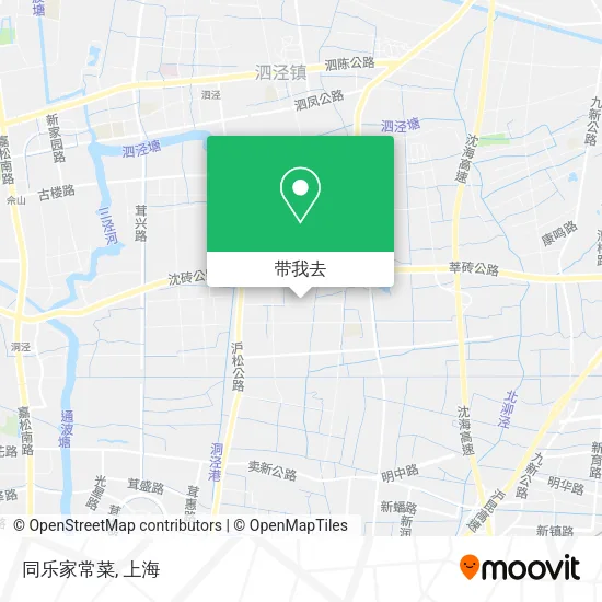 同乐家常菜地图