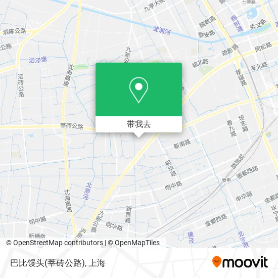 巴比馒头(莘砖公路)地图