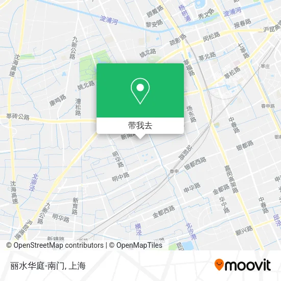 丽水华庭-南门地图