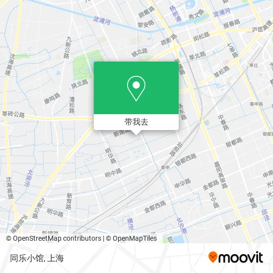 同乐小馆地图