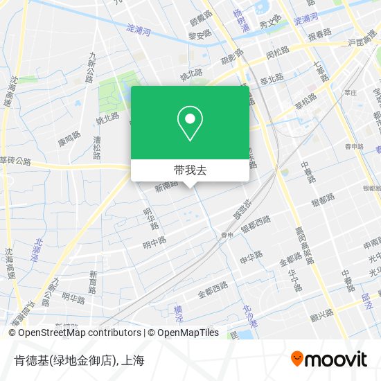 肯德基(绿地金御店)地图