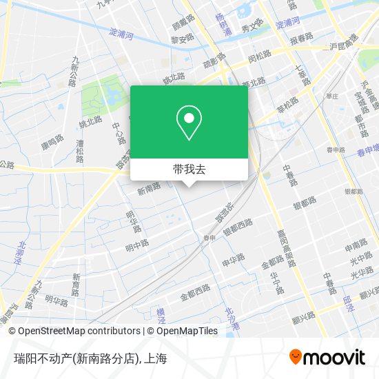瑞阳不动产(新南路分店)地图