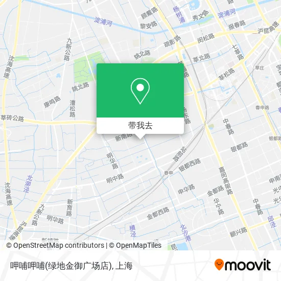 呷哺呷哺(绿地金御广场店)地图