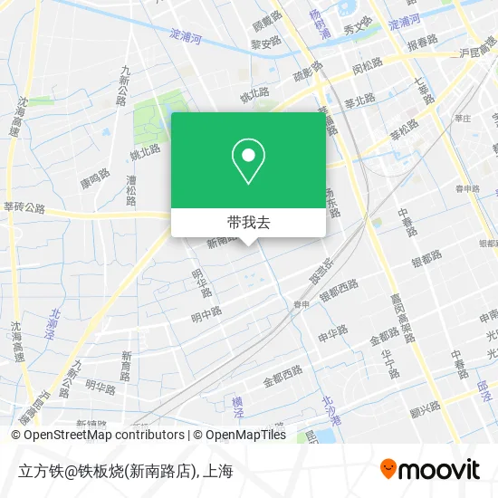 立方铁@铁板烧(新南路店)地图