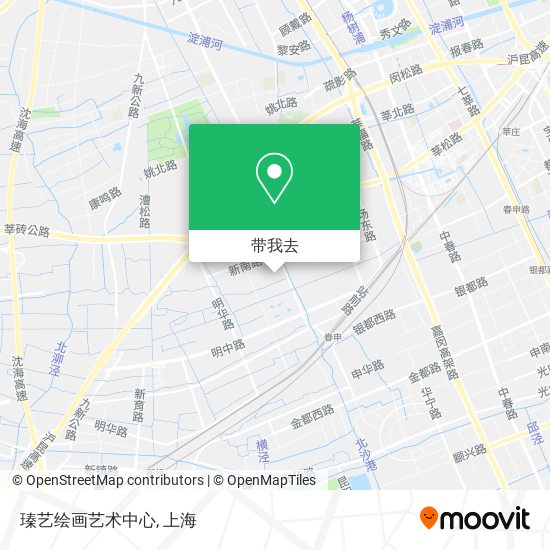 瑧艺绘画艺术中心地图