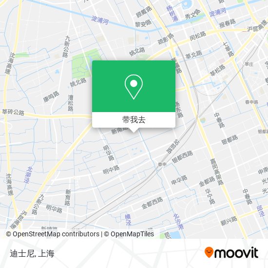 迪士尼地图