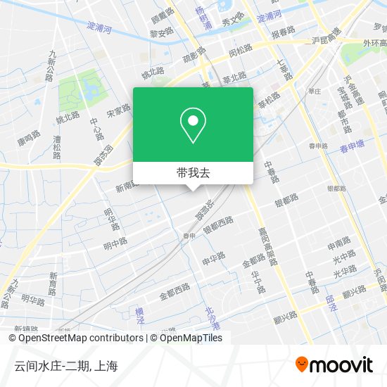 云间水庄-二期地图