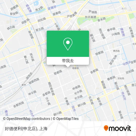 好德便利(申北店)地图