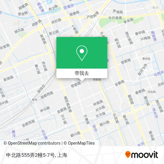 申北路555弄2幢5-7号地图