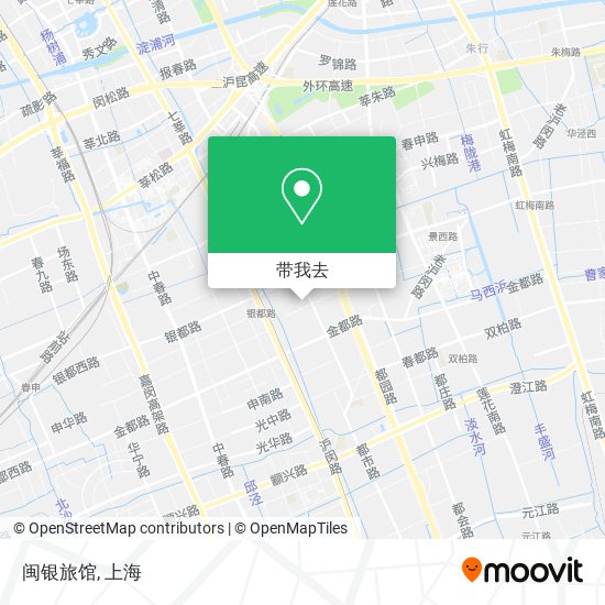 闽银旅馆地图