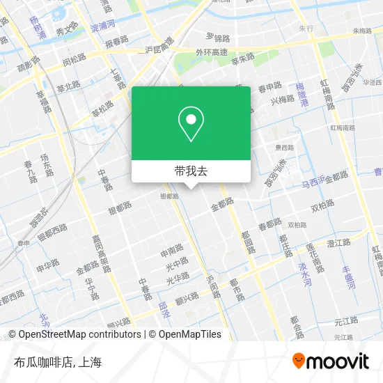布瓜咖啡店地图