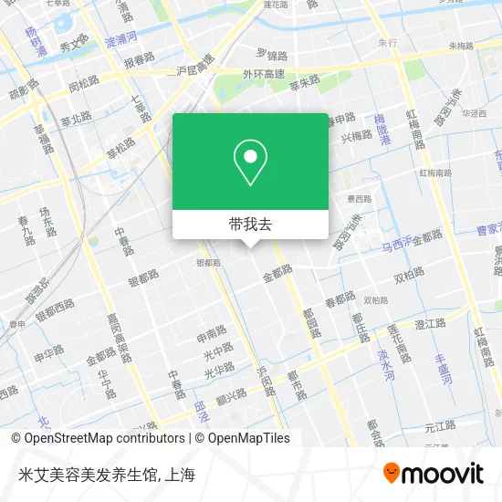 米艾美容美发养生馆地图