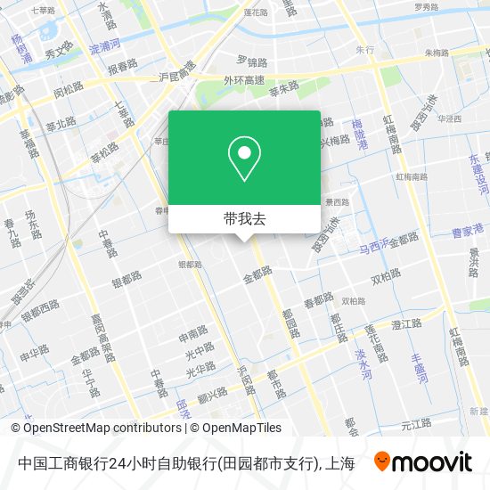 中国工商银行24小时自助银行(田园都市支行)地图