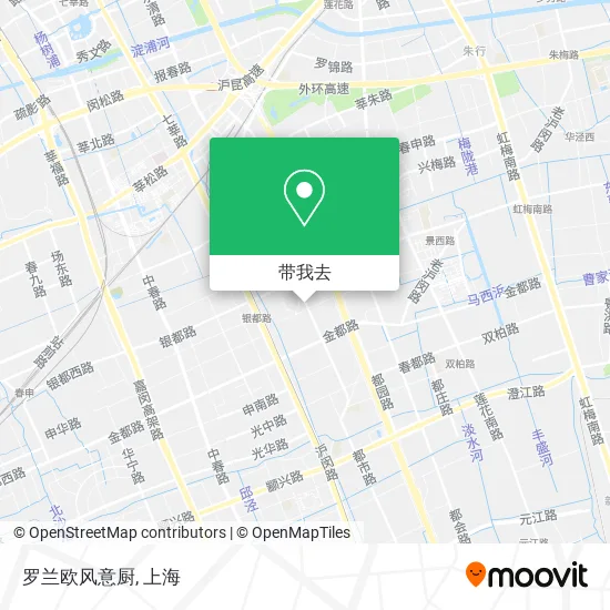 罗兰欧风意厨地图