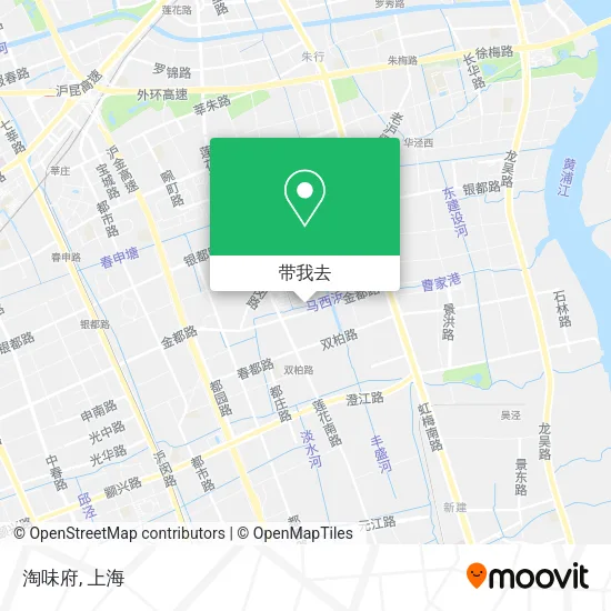 淘味府地图