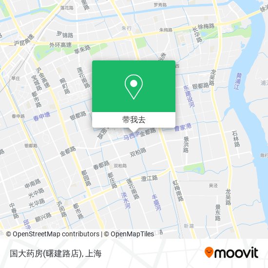 国大药房(曙建路店)地图