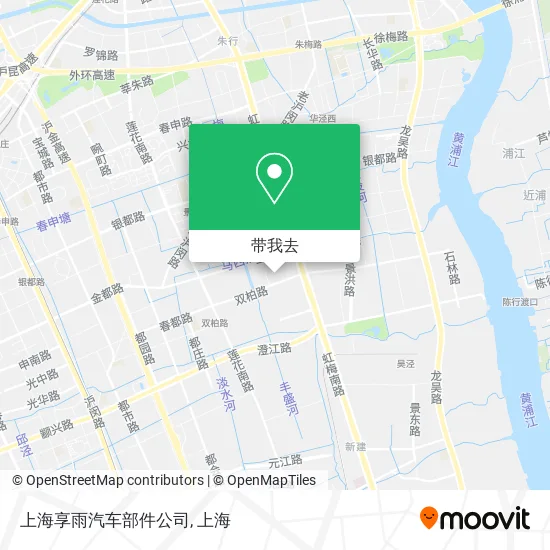 上海享雨汽车部件公司地图