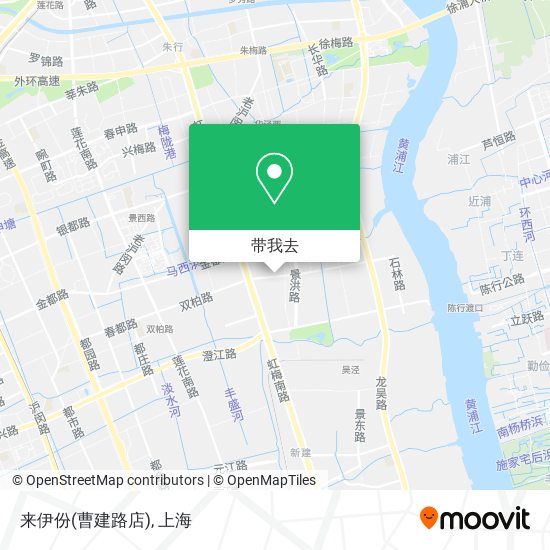 来伊份(曹建路店)地图