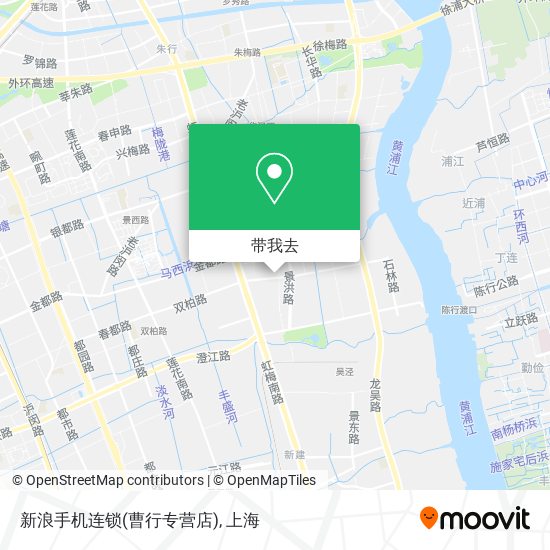新浪手机连锁(曹行专营店)地图