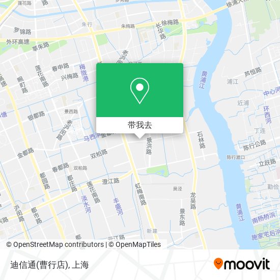 迪信通(曹行店)地图