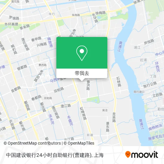 中国建设银行24小时自助银行(曹建路)地图
