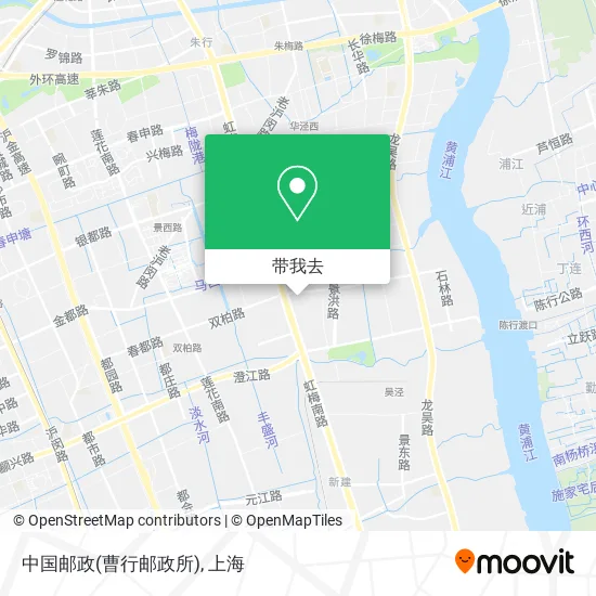 中国邮政(曹行邮政所)地图