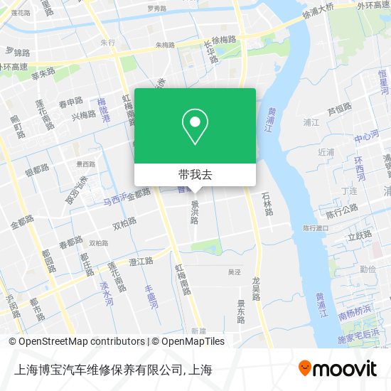 上海博宝汽车维修保养有限公司地图