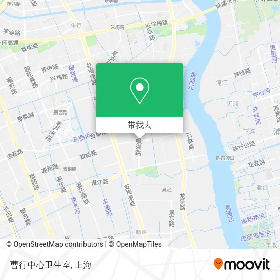曹行中心卫生室地图