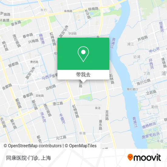 同康医院-门诊地图