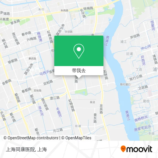 上海同康医院地图