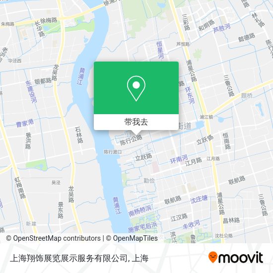上海翔饰展览展示服务有限公司地图