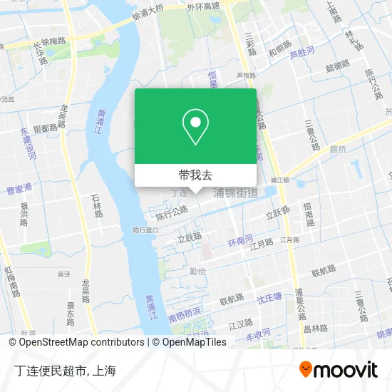 丁连便民超市地图