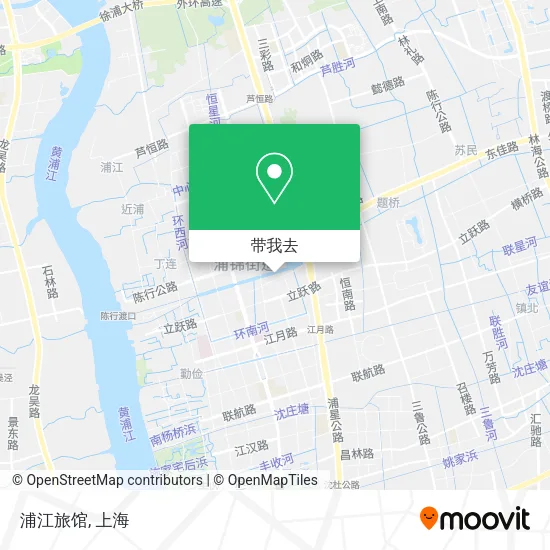 浦江旅馆地图