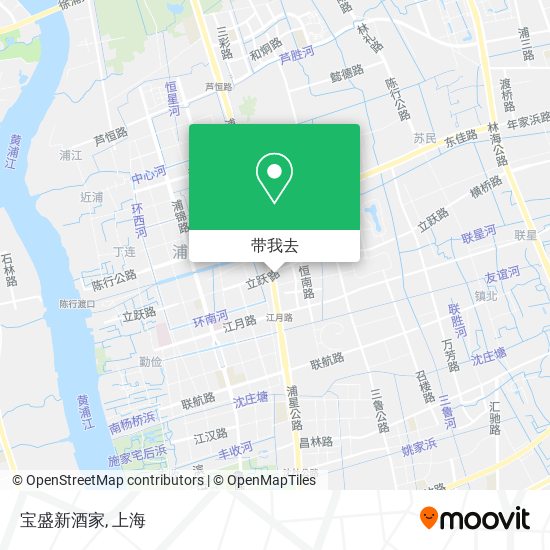 宝盛新酒家地图