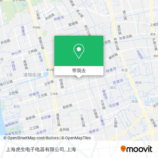 上海虎生电子电器有限公司地图