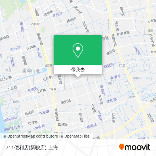 711便利店(新骏店)地图