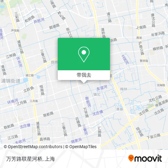 万芳路联星河桥地图