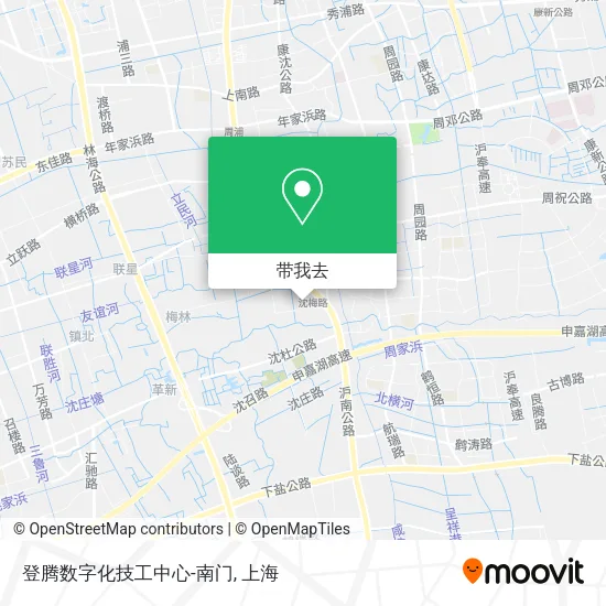 登腾数字化技工中心-南门地图